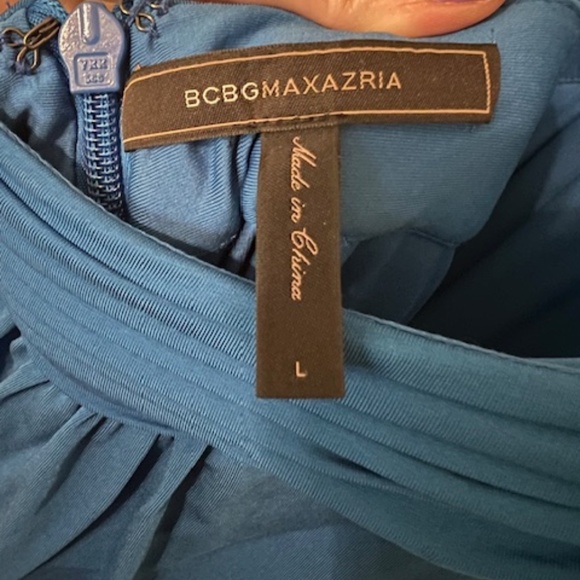 BCBG Max Azria Dress - Blue - Size L - Picture 6 of 6